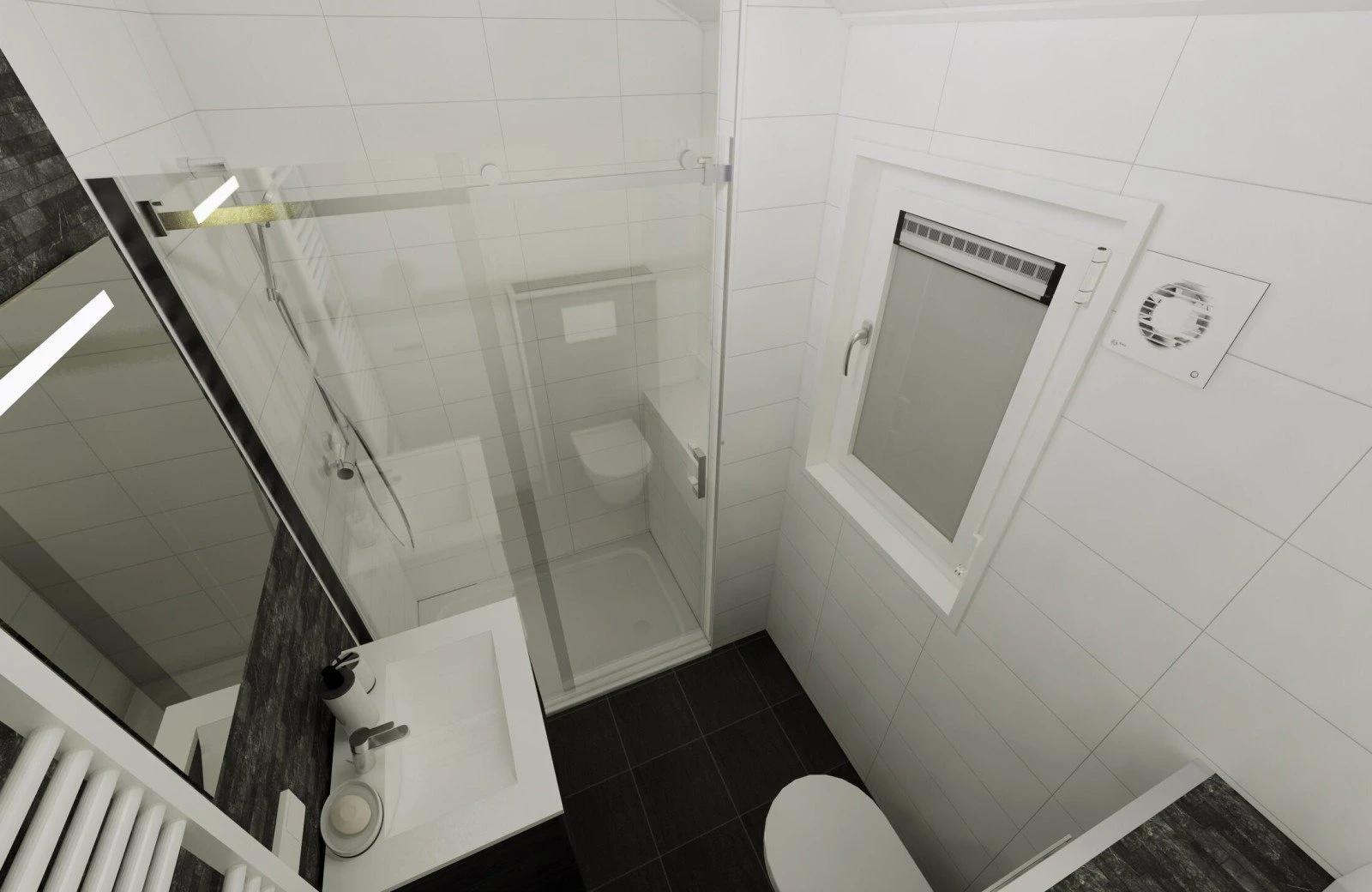 Charleston a strandloper badkamer h