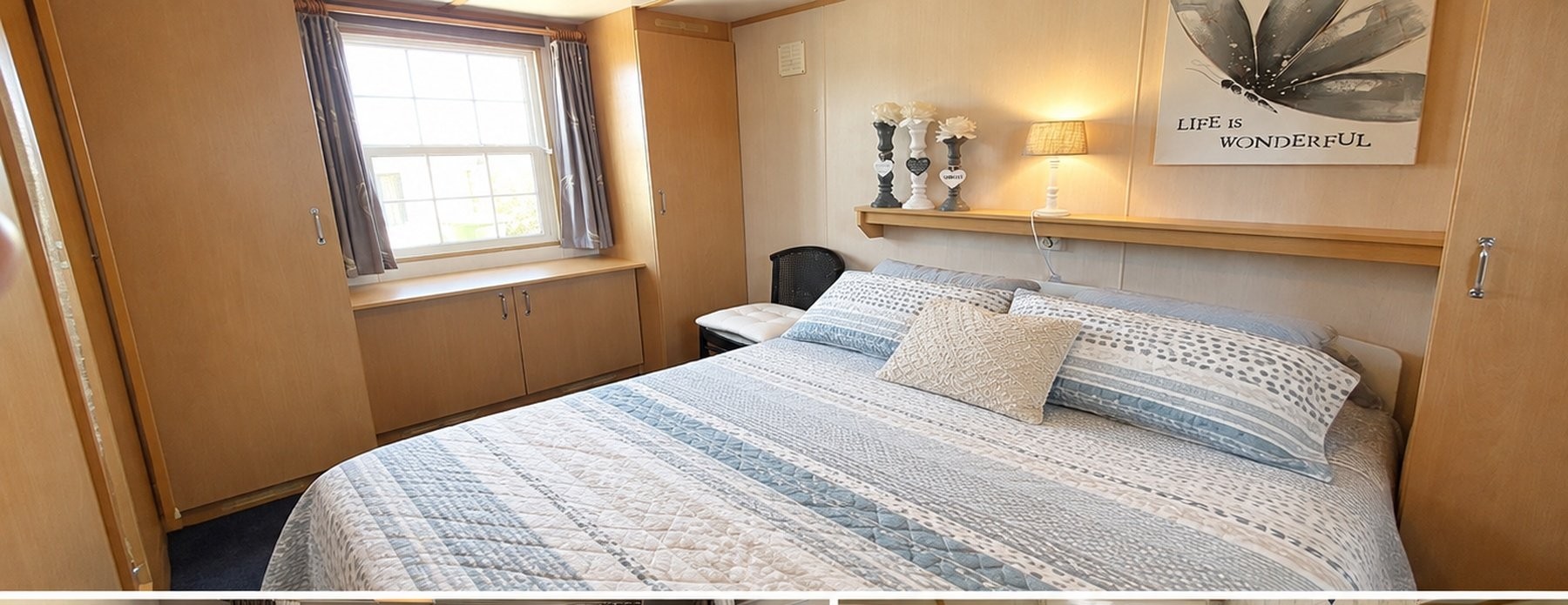 D03 slaapkamer beach beddengoed